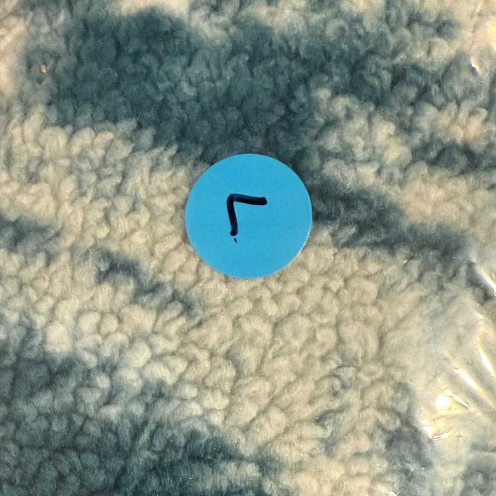 Columbia, Helvetia vest ski print blue button front Sherpa Size, M